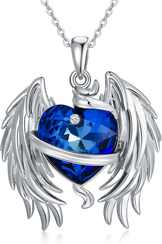 Get a broken heart with wings necklace? See beautiful jewelry options right now.
