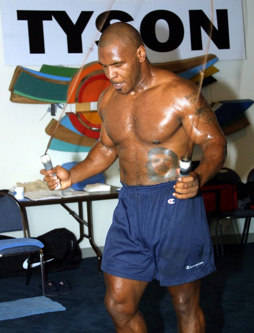 Get the inside scoop on Mike Tyson skipping rope! Easy tips from the champs own training.