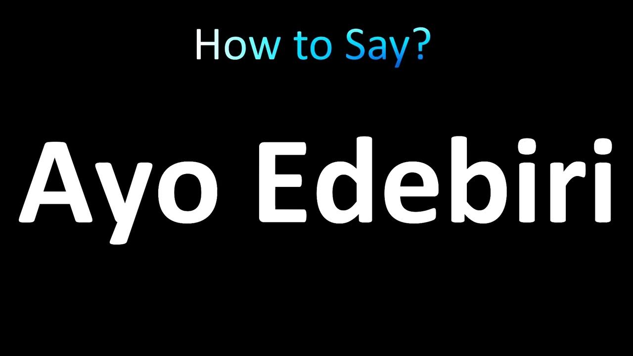 How do you pronounce the name Ayo correctly? Follow this simple guide to saying this lovely and special name right.