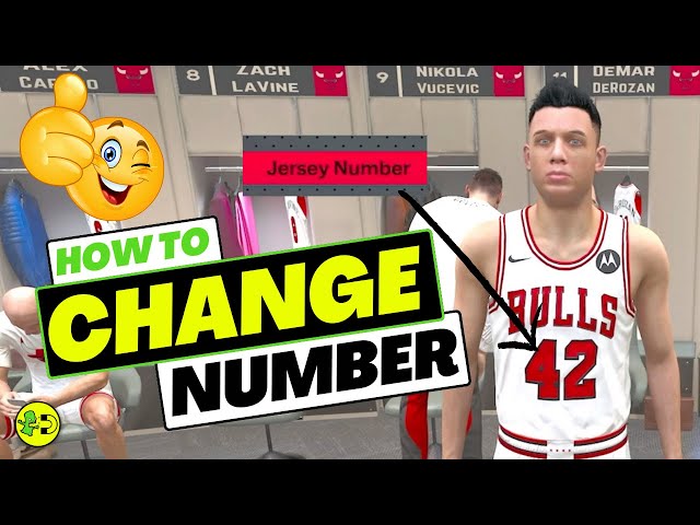 Need a new jersey? Learn how to change my player number 2k24 (We make it easy for you!)