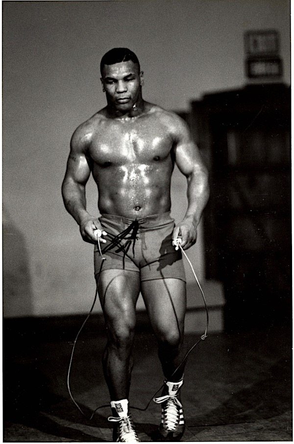 Get the inside scoop on Mike Tyson skipping rope! Easy tips from the champs own training.