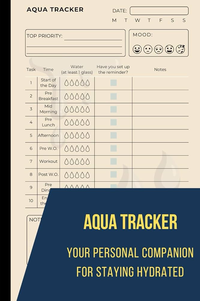 Want to start aqua tracking simply? Here are easy steps for better water intake monitoring!
