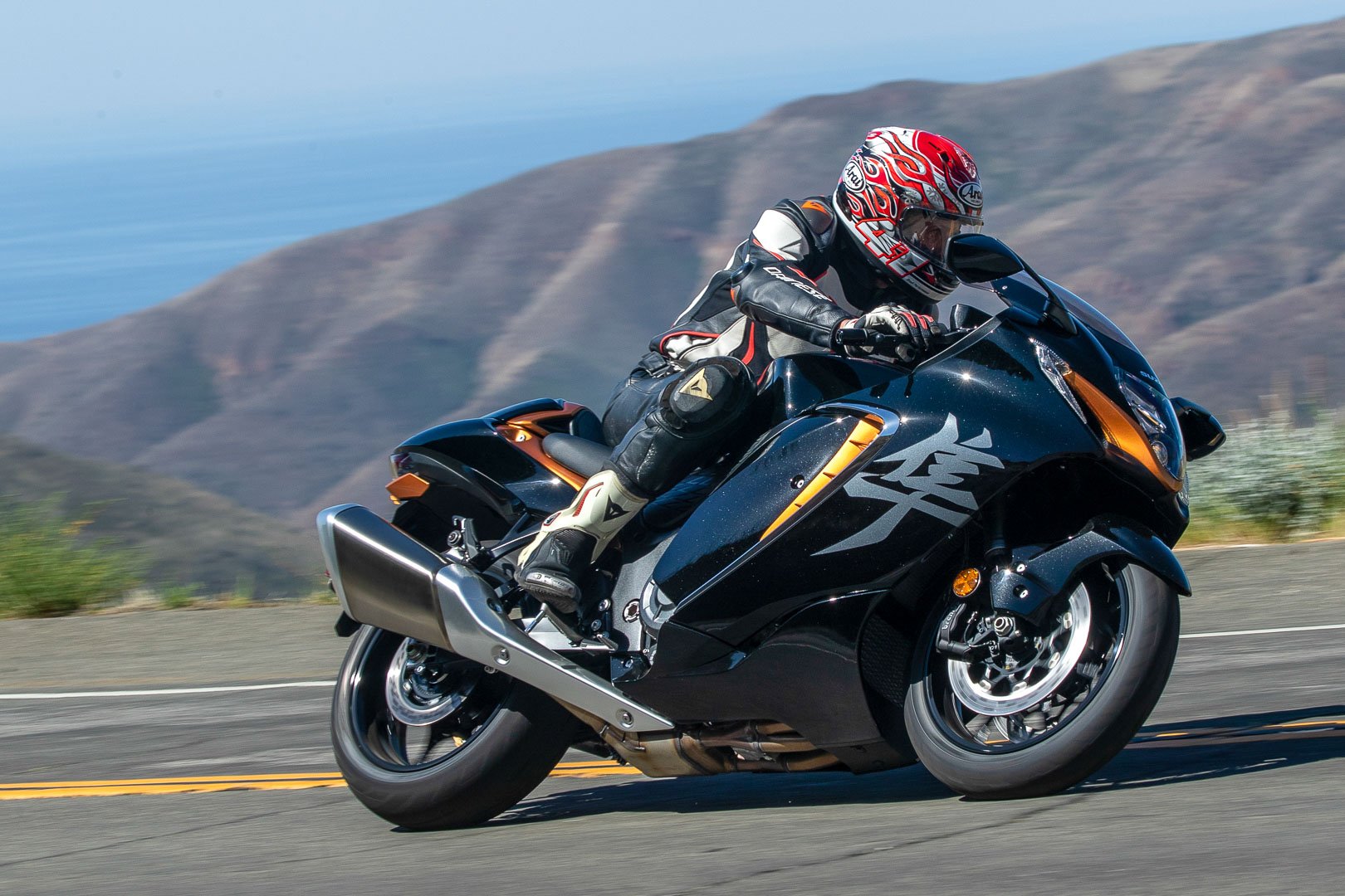 How does a hayabusa motorcycle stretched handle on the road? Learn about performance changes and ride feel.
