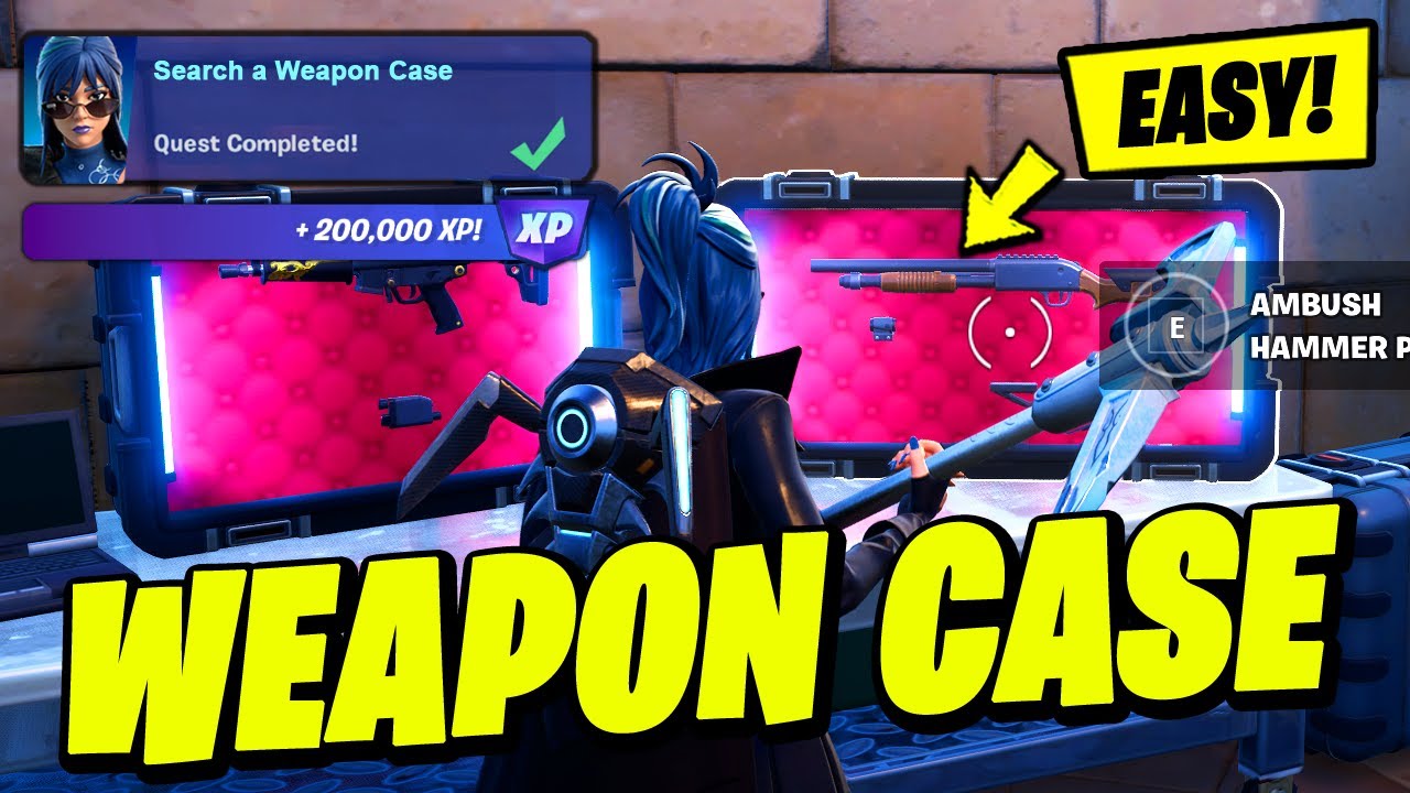What exactly are fortnite weapons cases? Learn how they help you get cool new items fast.