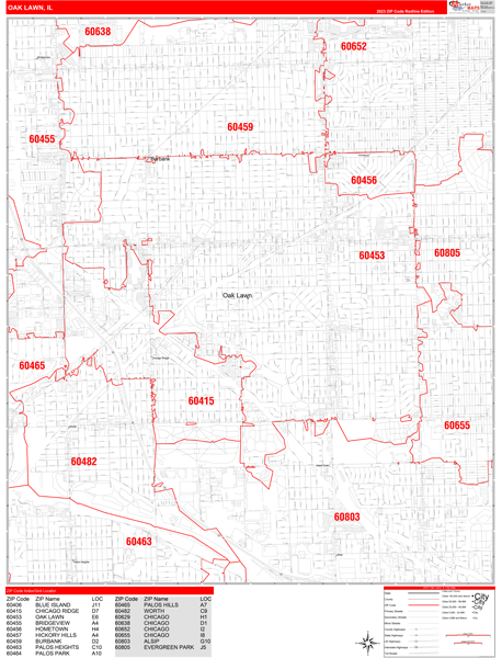 Looking for the Oak Lawn zip? Here are all the correct codes you actually need.