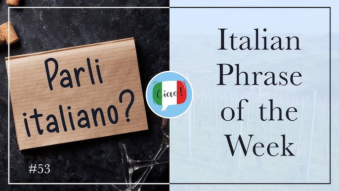Want how to say do you speak Italian in Italian? Here is the common phrase.