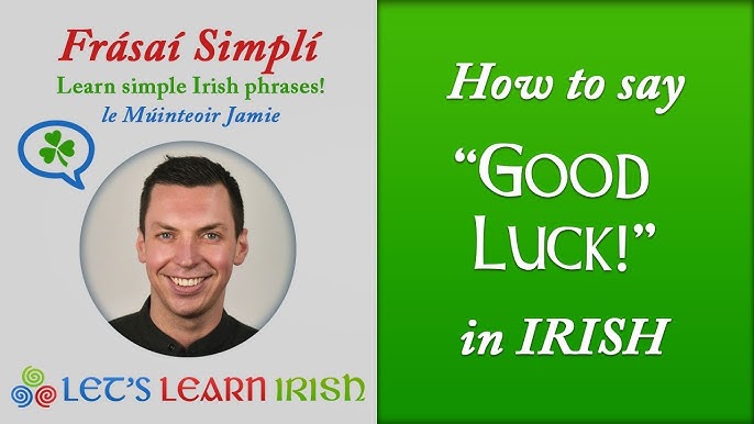 What is a good Gaelic word for lucky? Understand this Irish term with our simple guide.