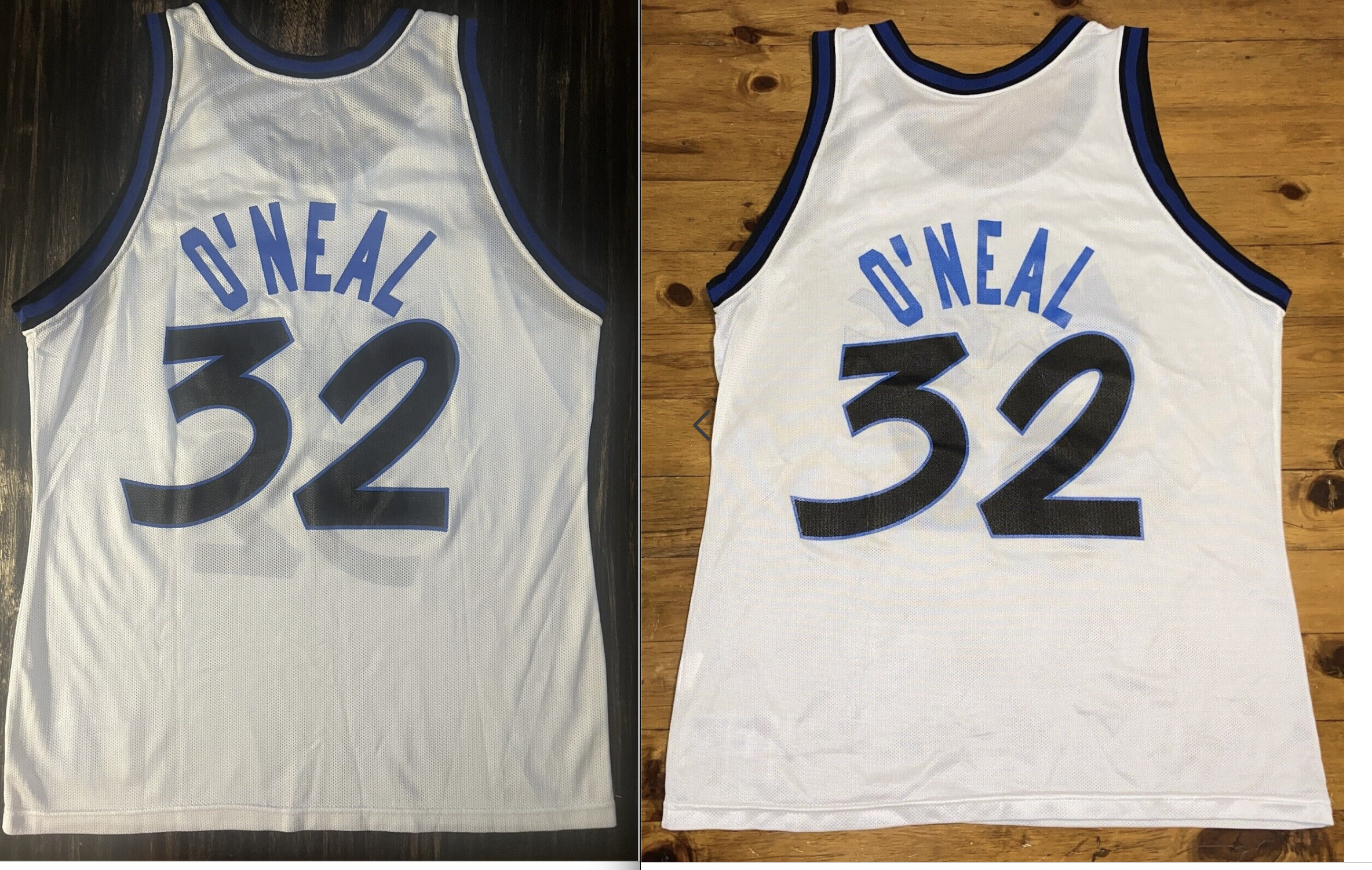 authentic oneal orlando magic jersey spot fake vs real gear check