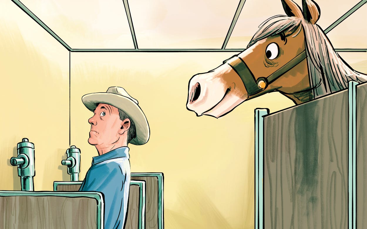 Is i gotta go see a man about a horse still used today? A look at this classic idioms modern use.