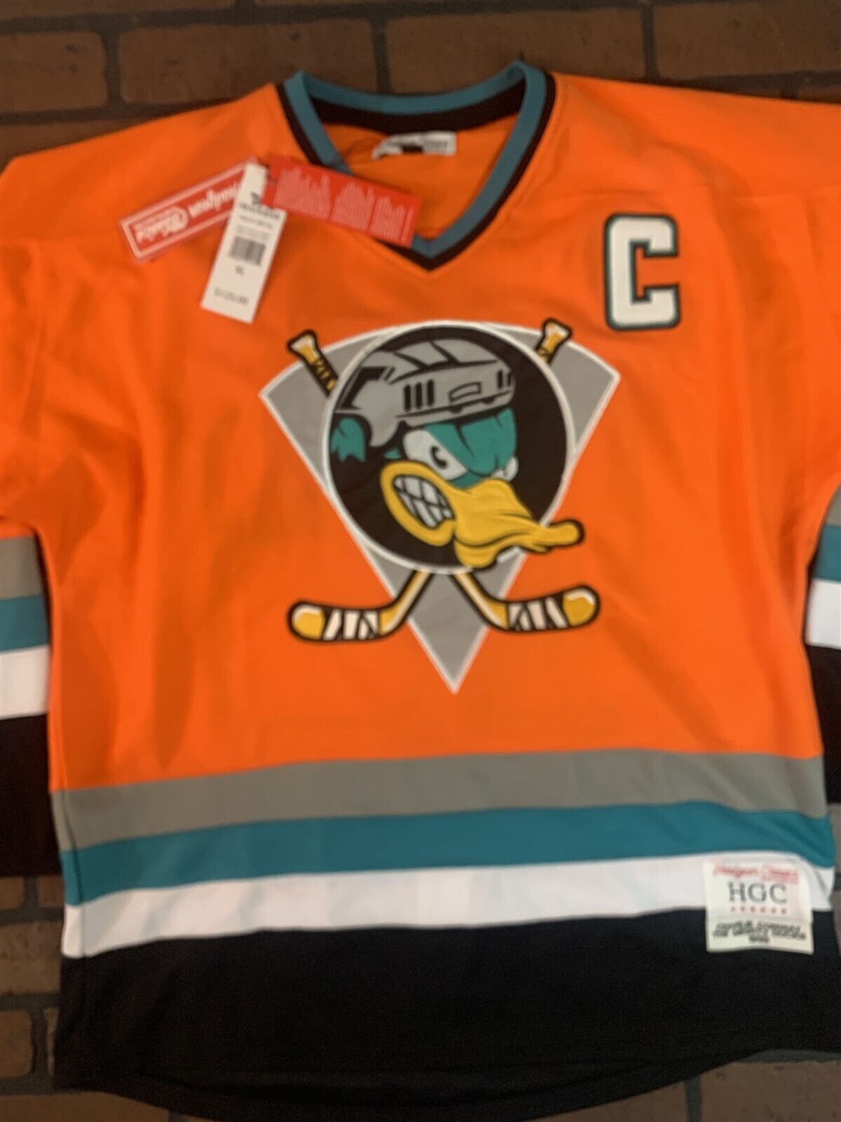 Where can I buy a mighty ducks orange jersey? Find your perfect fan gear online today!