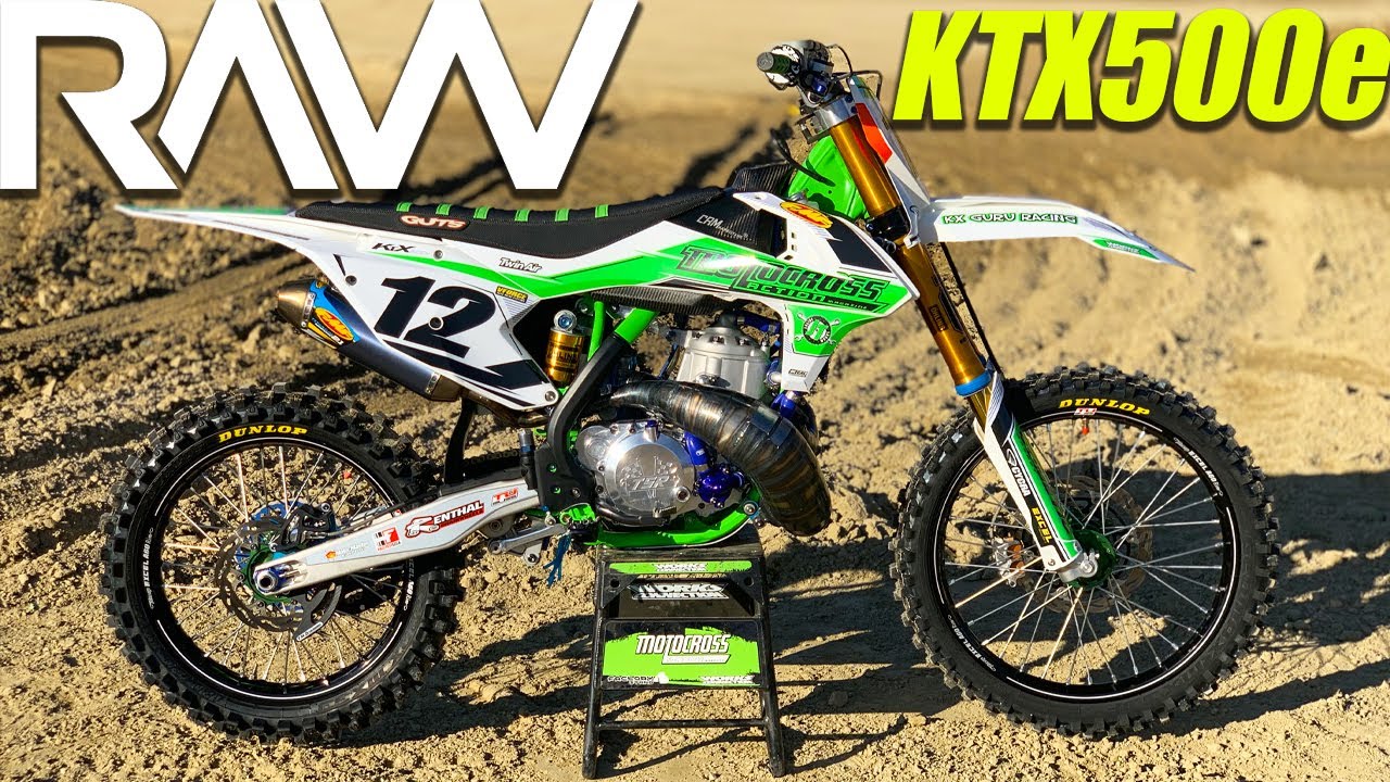 Whats it like riding a 500cc dirt bike 2 stroke? Feel the crazy power and have big fun!
