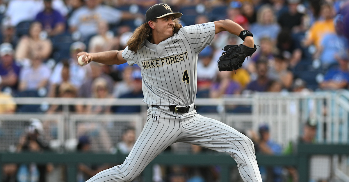 What makes Rhett Lowder Wake Forest special? Discover his key skills and talent on the mound.