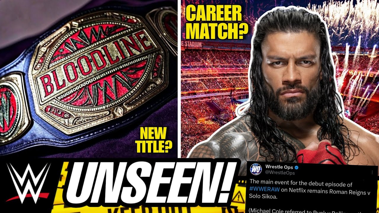 New WWE Title During Bloodline Story? Possible Championship Revealed
