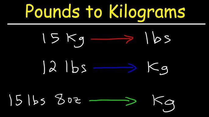 How to figure out 118 lbs kg? Its simple, get the kilogram amount really fast.