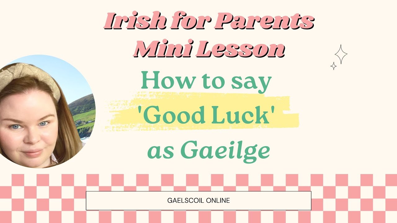 What is a good Gaelic word for lucky? Understand this Irish term with our simple guide.
