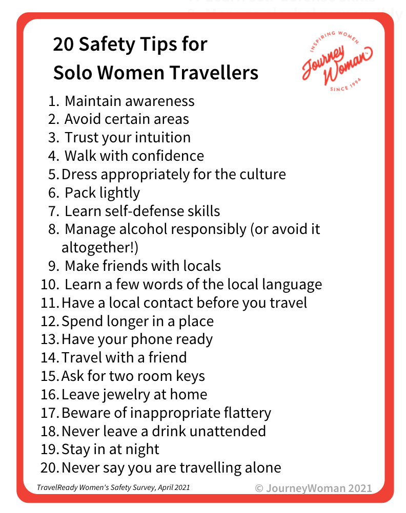 Woman tour safety abroad, 7 must know tips for female travelers