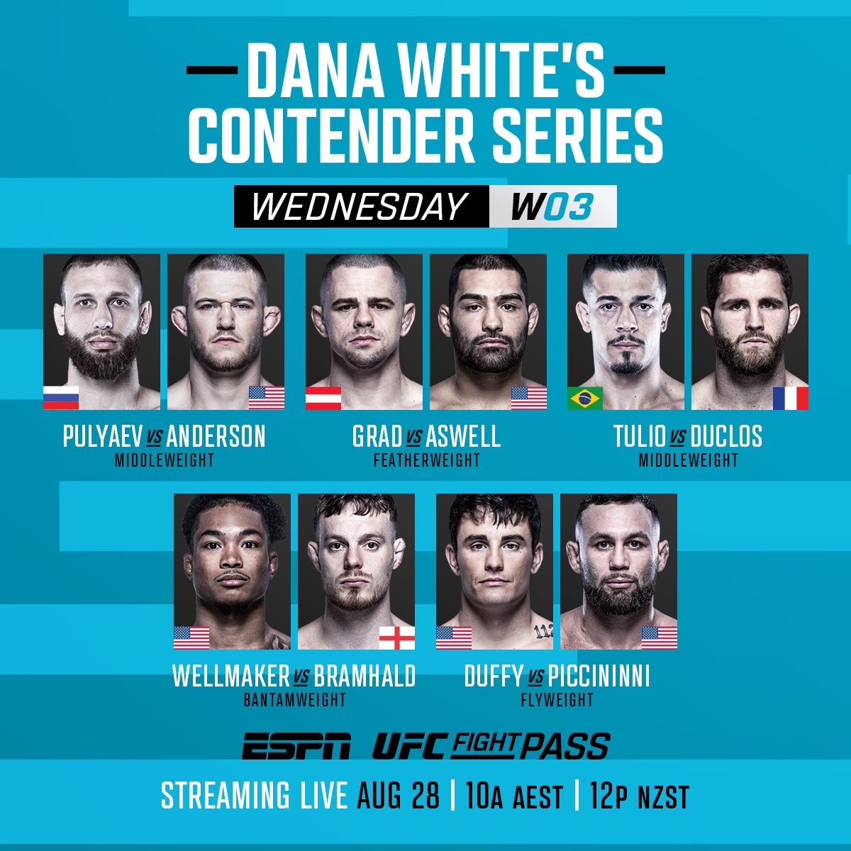 Dana White Contender Series Live Explained Fight Rules and Fighter Info