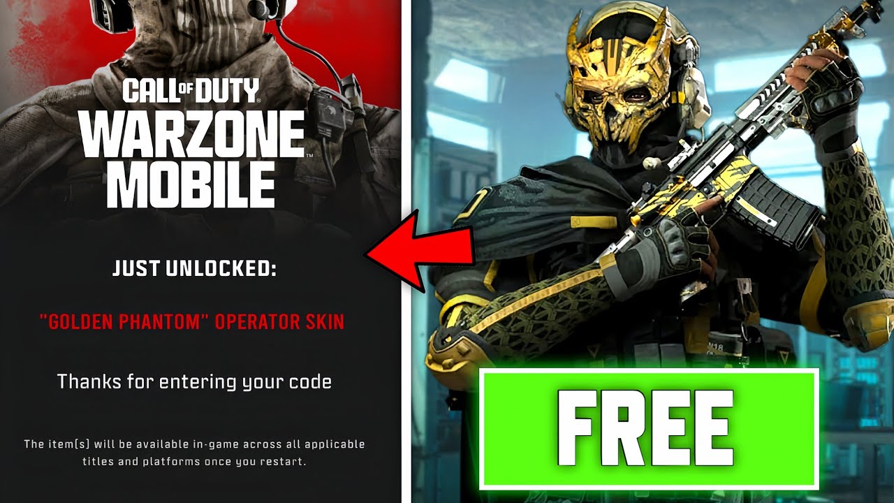 call of duty free skin codes