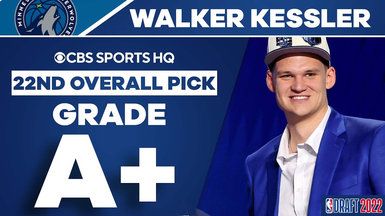 Who drafted Walker Kessler? (NBA team selection details)