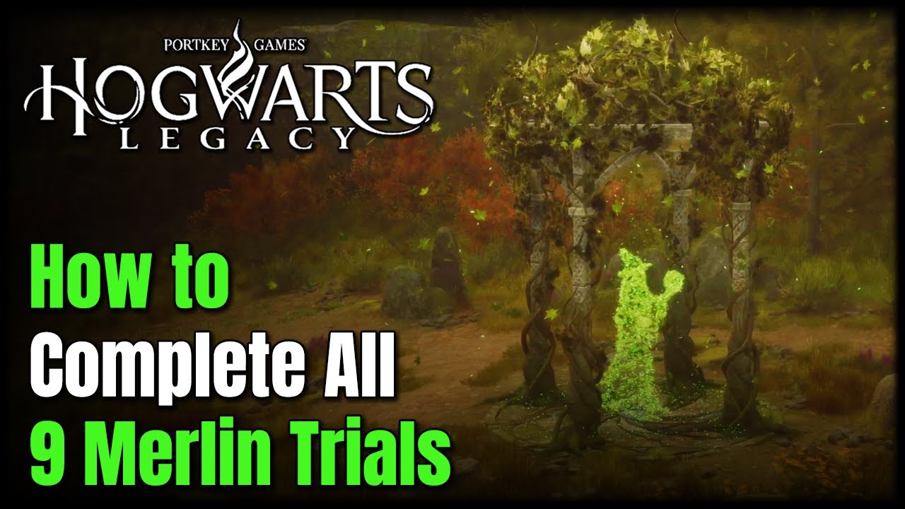How to solve hogwarts legacy merlin trials? Simple step-by-step method!