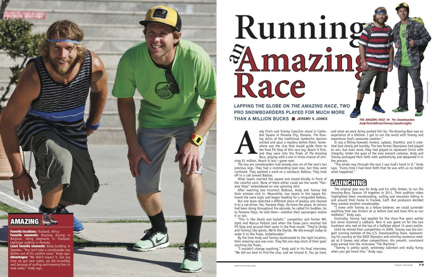 Andy and Tommy Amazing Race Tips | Copy Their Success on Your Race Day
