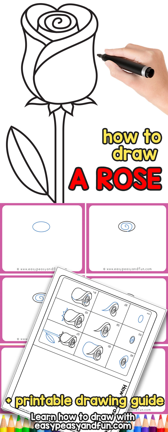 How to use rose and v? Simple steps for beginners!