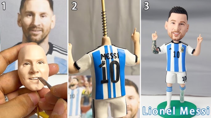 How football player statues are made? Step by step crafting process!