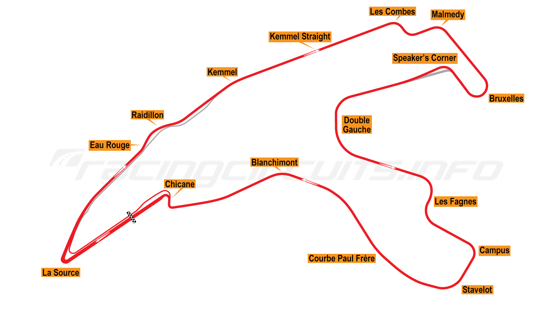spa francorchamps belgium map how to find and use it easily