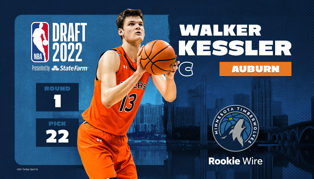 Who drafted Walker Kessler? (NBA team selection details)