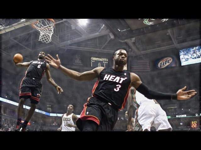 Dwyane Wade and LeBron James Dunk: See Their Best Alley-Ops Ever