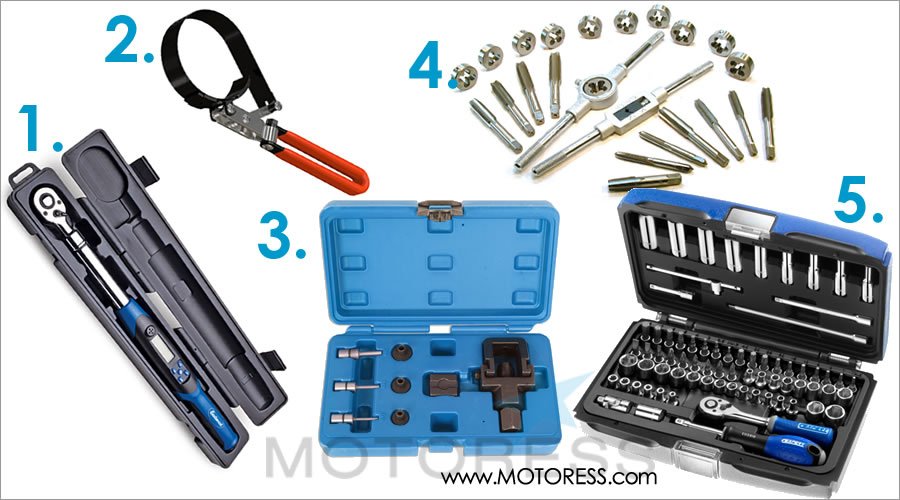Motorbike Tool Kit Essentials: Top 5 Tools Every Rider Should Carry Now