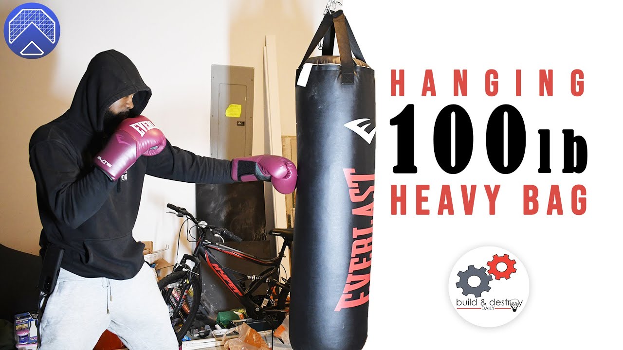 How to hang punching bag in garage safely? Step-by-step guide for beginners!