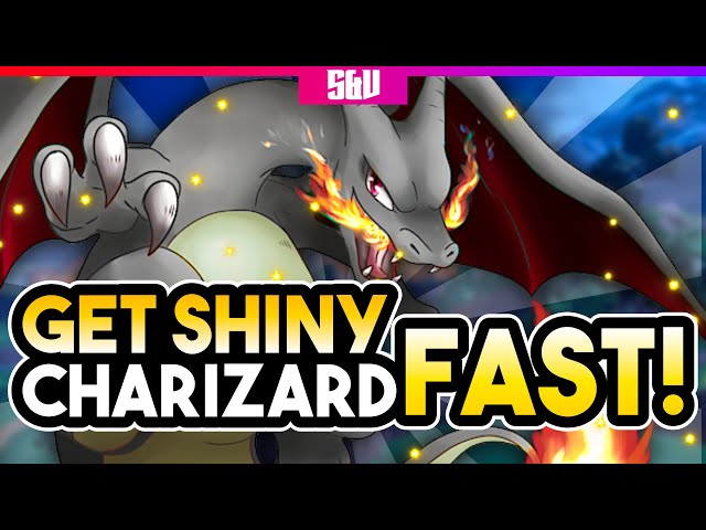 Evolve to Shiny Charizard quickly (pro tips and strategies here!)