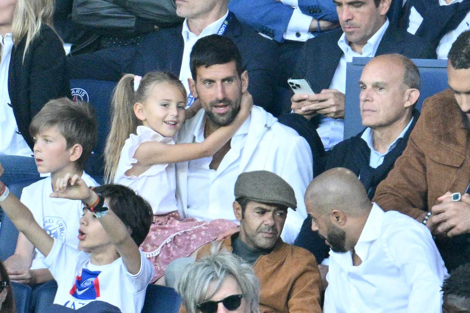 Djokovic daughter public appearances see photos and stories