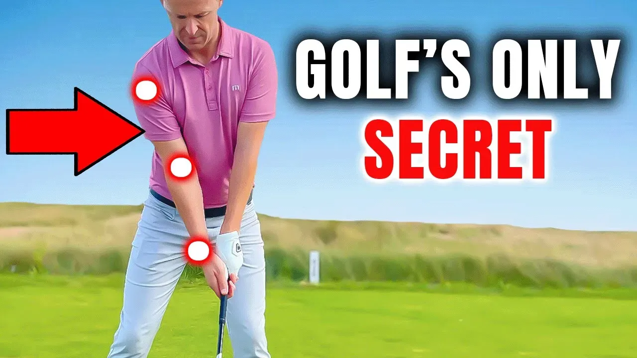 Best Right Arm Position in Golf Backswing, Bend or Keep Straight