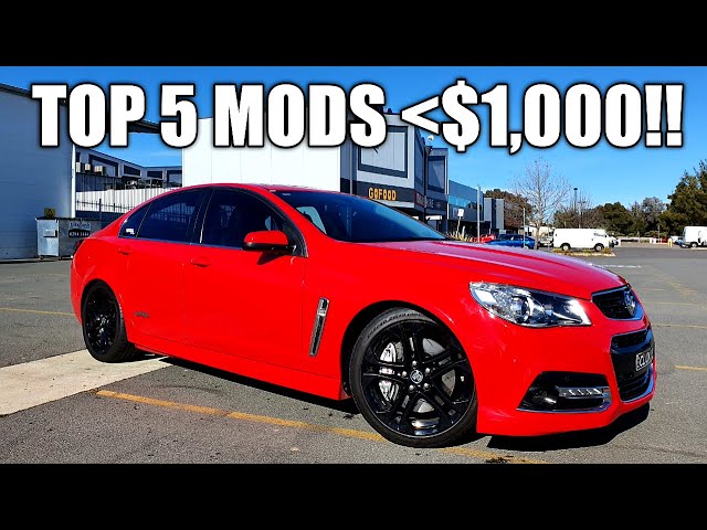 Upgrade your Holden VF Commodore SSV 5 easy performance mods explained today