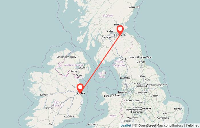 How to Travel from Edinburgh Scotland to Dublin Ireland? Find the Cheapest Ways Here