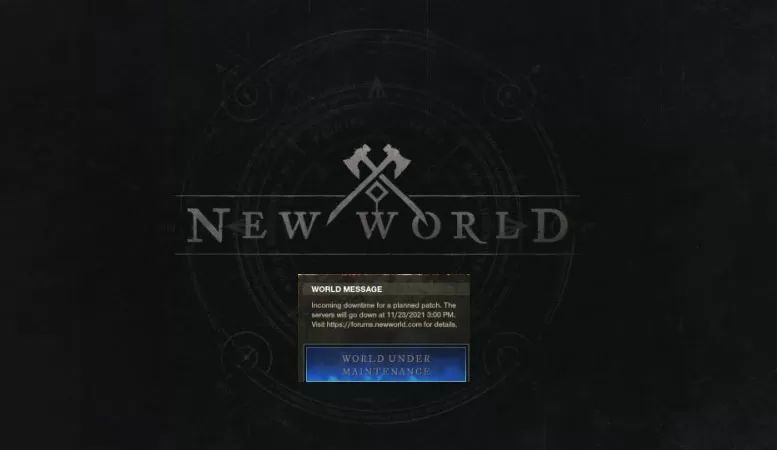 New World Server Maintenance Patch Notes Got Details? Get Update News