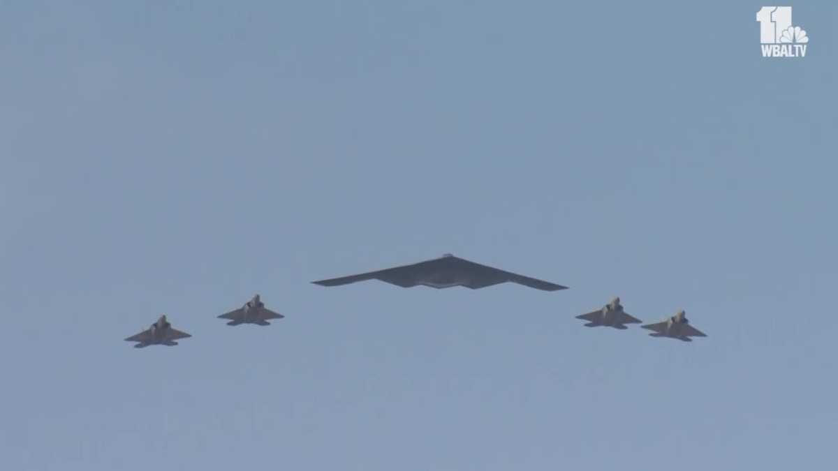 Why fighter jet baltimore flyover occurred get the facts here