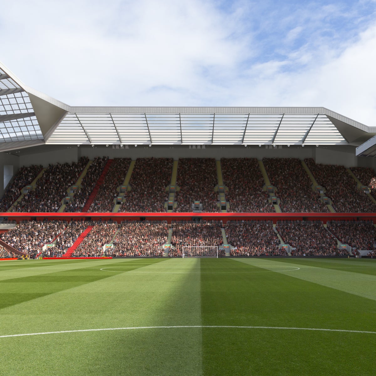 Anfield Road Expansion Capacity How Big Is Liverpool's Stadium Now