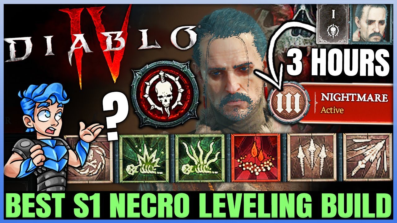 Diablo 4 Necromancer Build Leveling Options Find Your Best Fast Way
