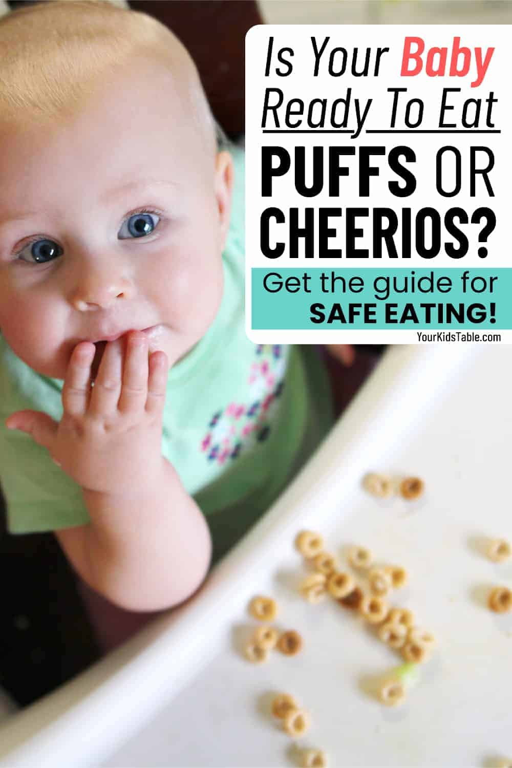 Age for cheerios vs baby food important feeding milestone guide