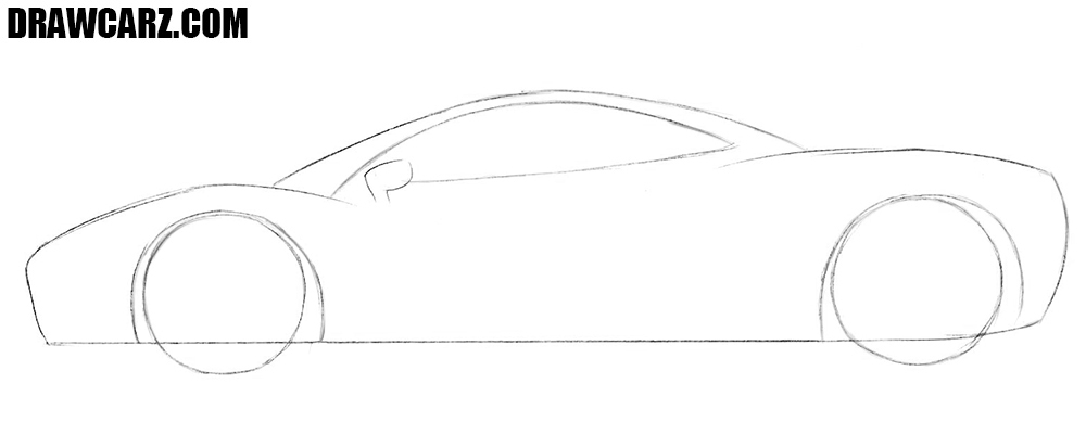 how to draw mclaren fast simple way for beginners start now